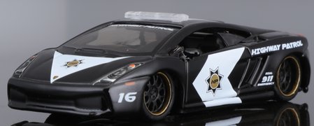 Bburago 1:64 Lamborghini Gallardo Black ('19) (Tai Tat Version)