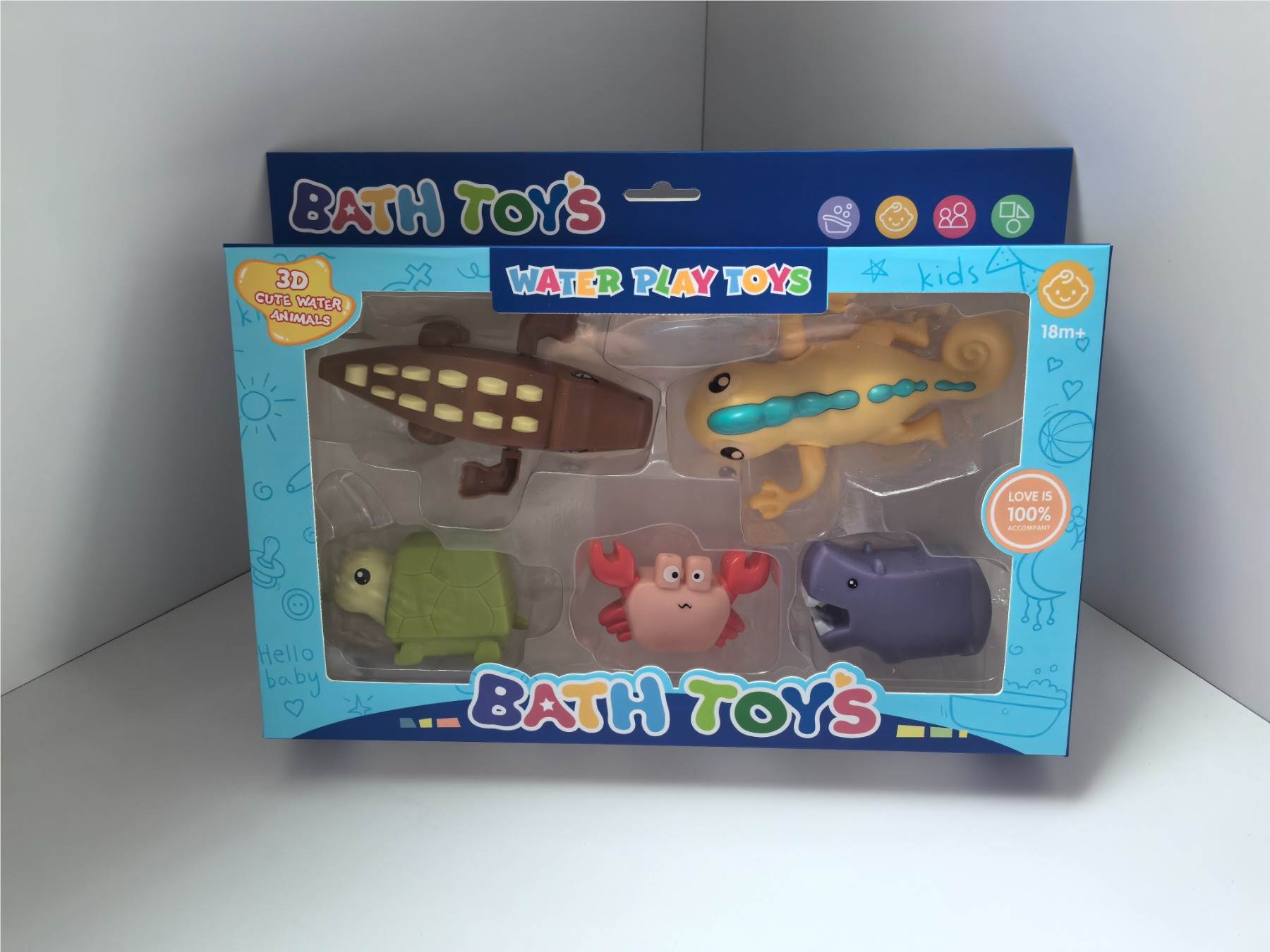 Игровой набор для ванной "Водный мир"
