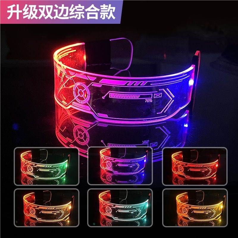 Светящиеся LED очки для представлений, акрил