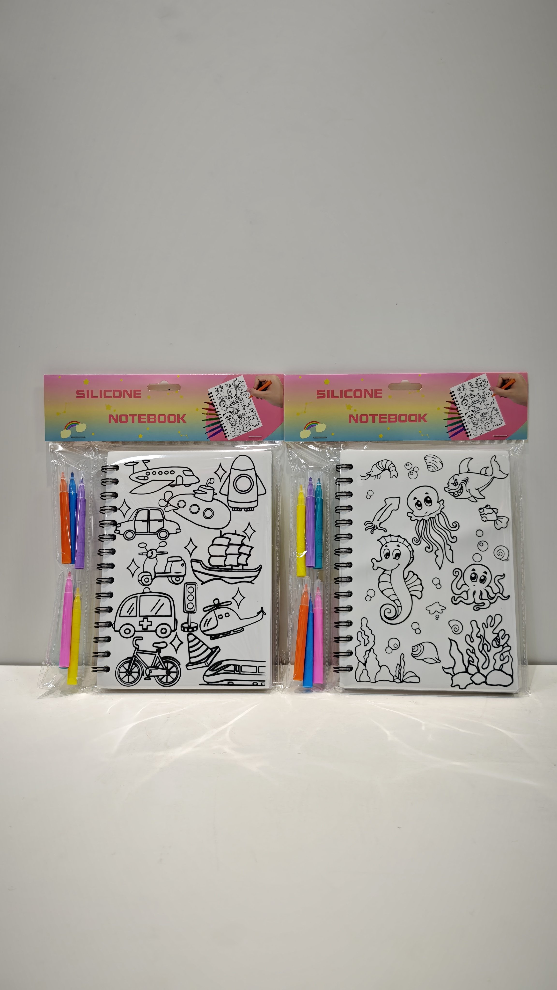 Силиконовая книжка-раскраска DIY