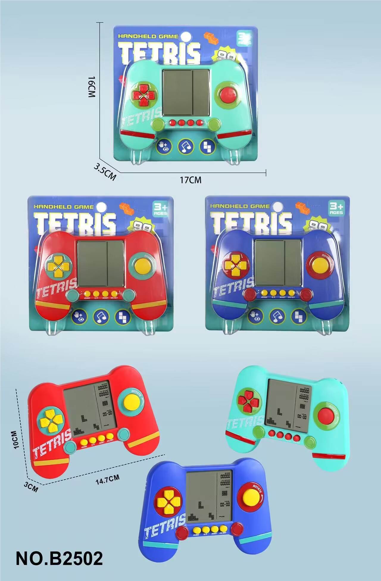 Электронная игра Тетрис, классика