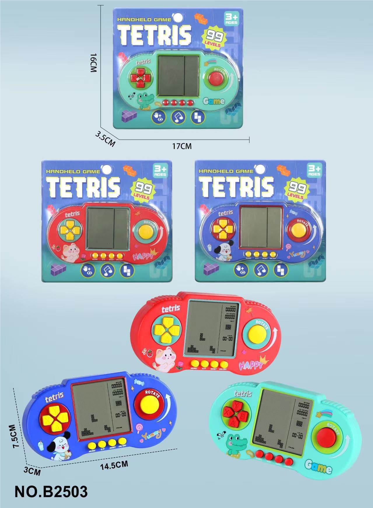 Электронная игра Тетрис, классика