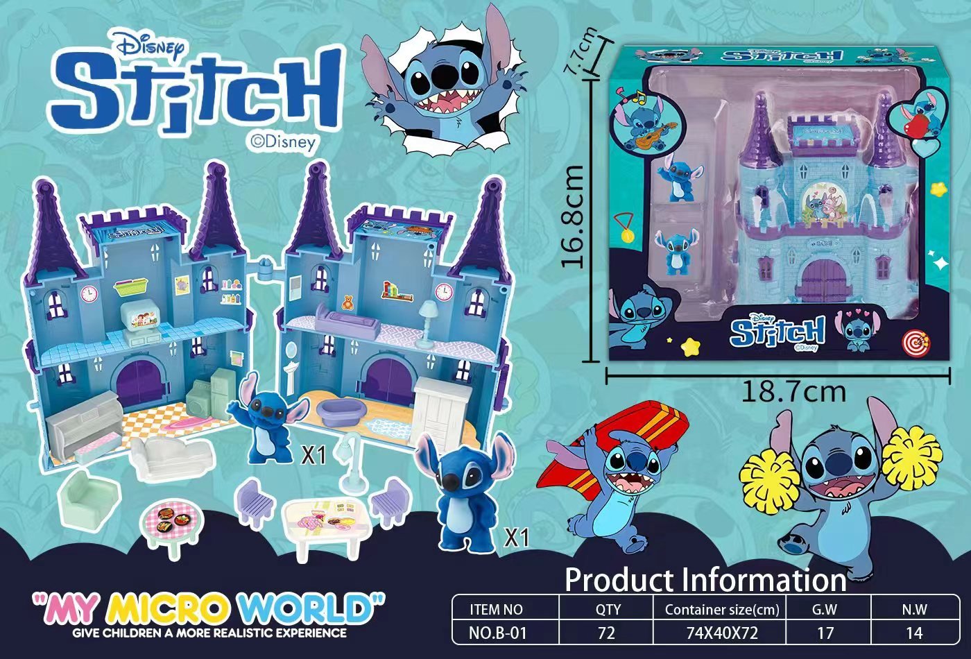 Игровой набор Замок Стидди (Studdy Castle)