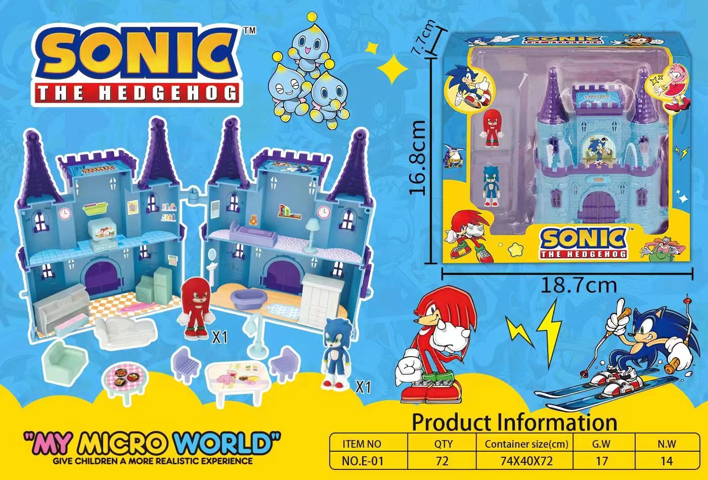 Игровой набор Sonic Castle, замок Соника