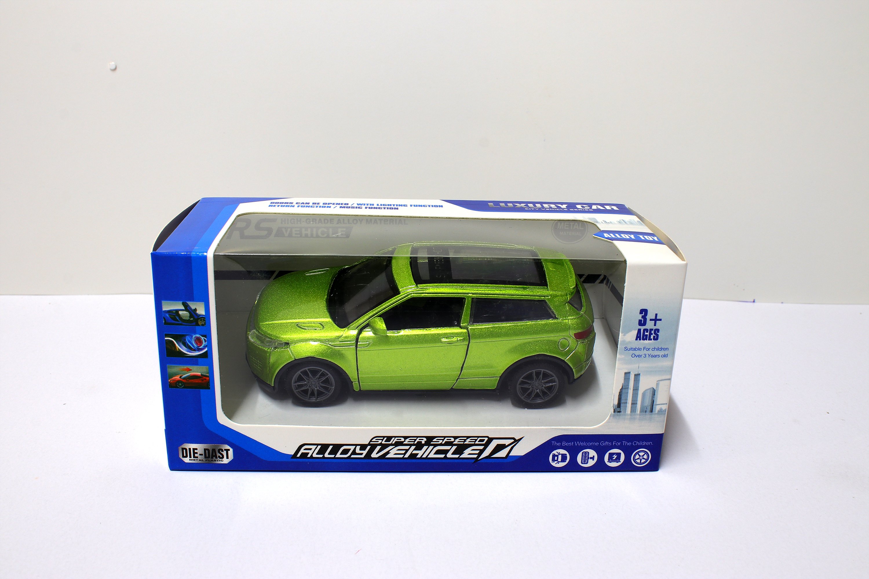 Металлическая модель Land Rover, инерционная, 1:36