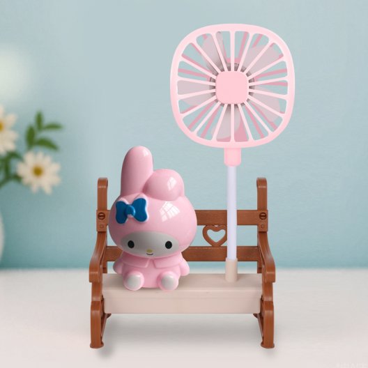 Вентилятор-кресло My Melody с сердечком, портативный