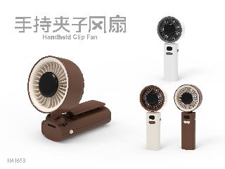 Мини-вентилятор USB с клипсой, 2400 мАч