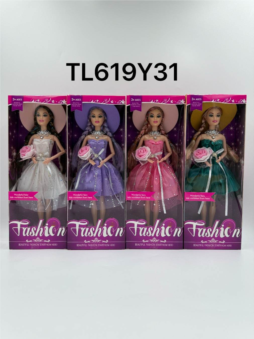 Кукла 11.5 дюймов, 9 шарниров, в коробке с окном