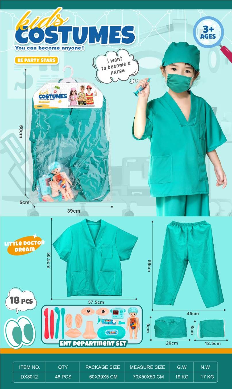 Игровой набор "Доктор" 五官科 (ENT Suit)