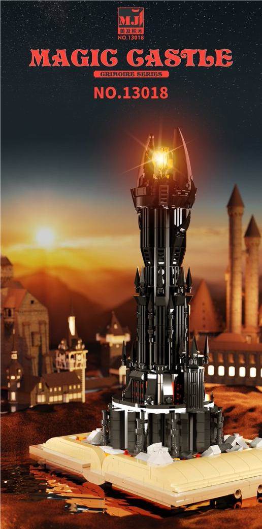 Конструктор Black City, мелкоблочный, развивающий