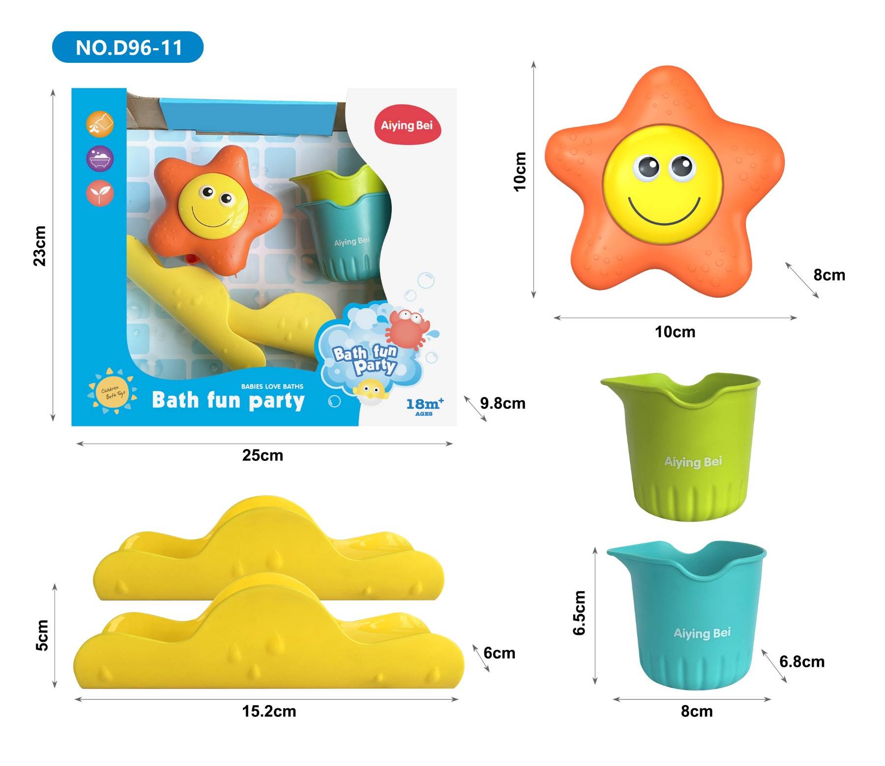 Игровой набор для ванной "Водяная мельница"