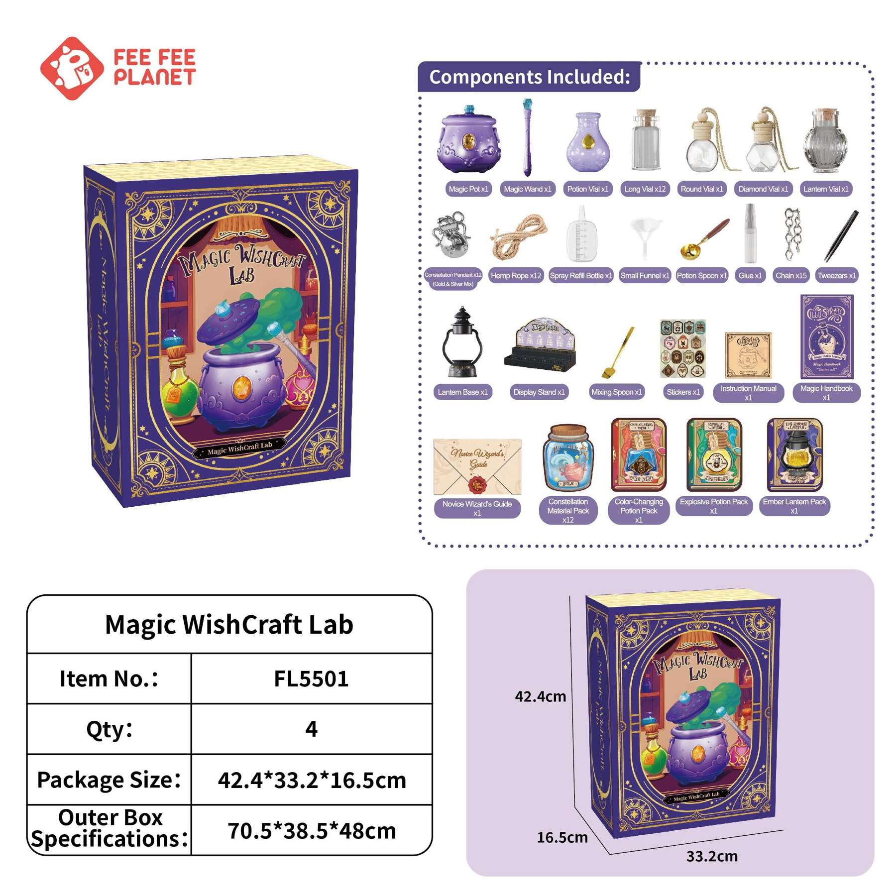 Набор для создания волшебных зелий Star Wish