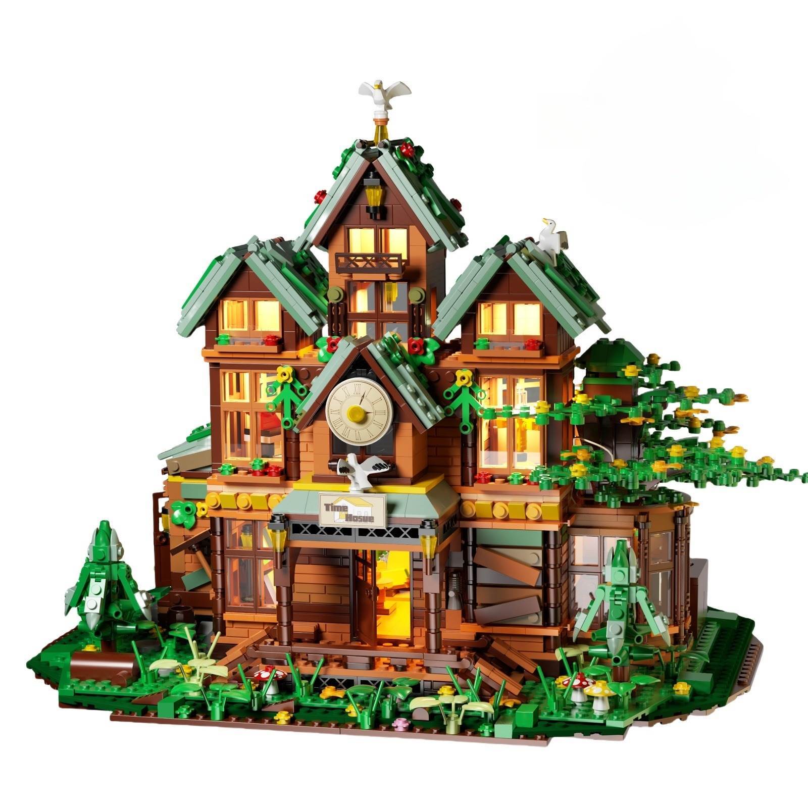 Конструктор Time House Building Blocks, мелкие детали