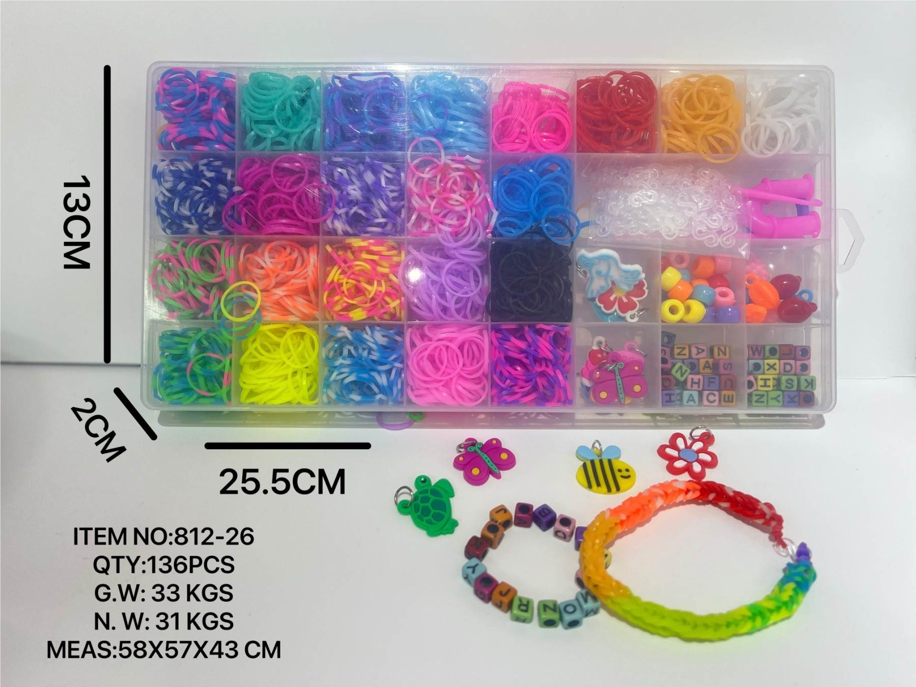 Набор для создания украшений из бусин "Beaded"