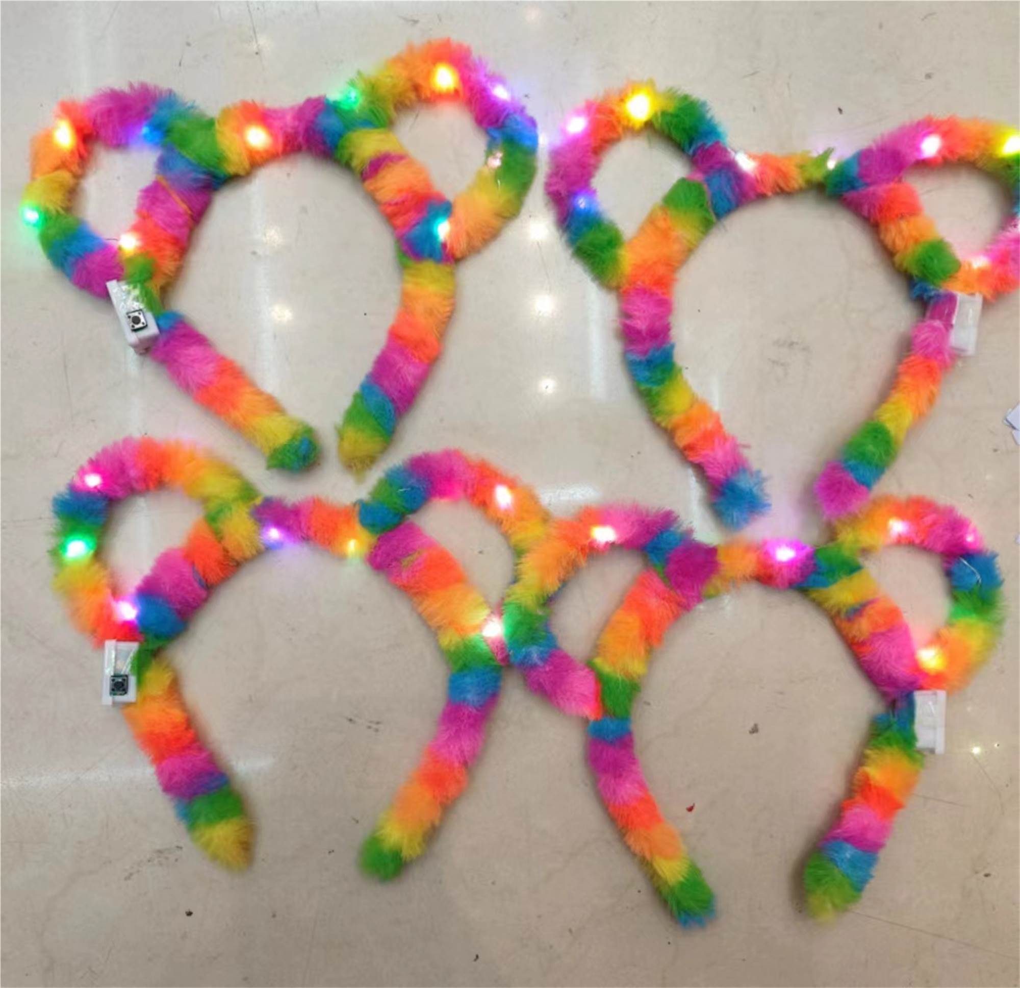 Радужный Микки Маус 10 LED