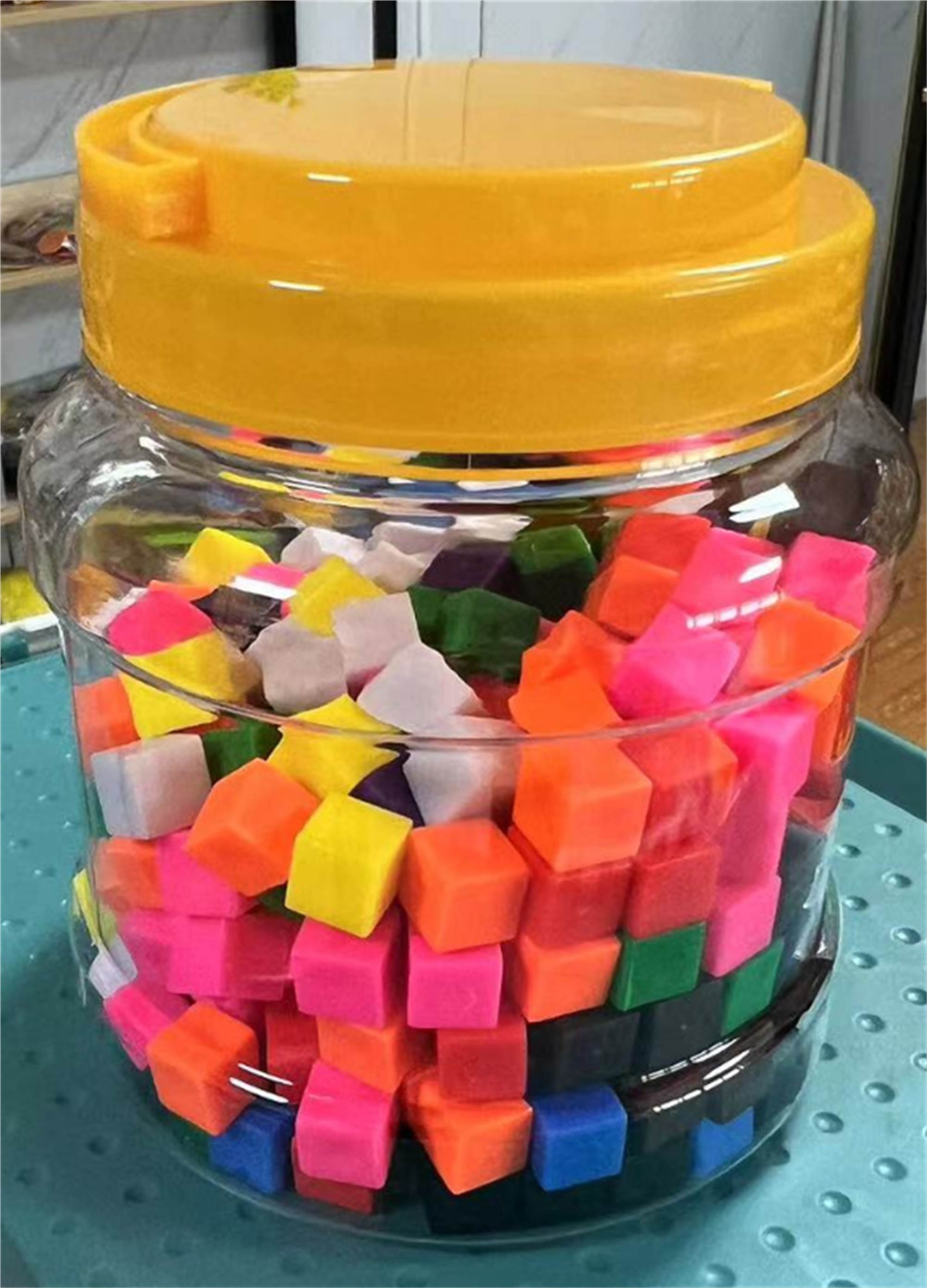 Кубики 1 см, 500 шт, развивающий набор