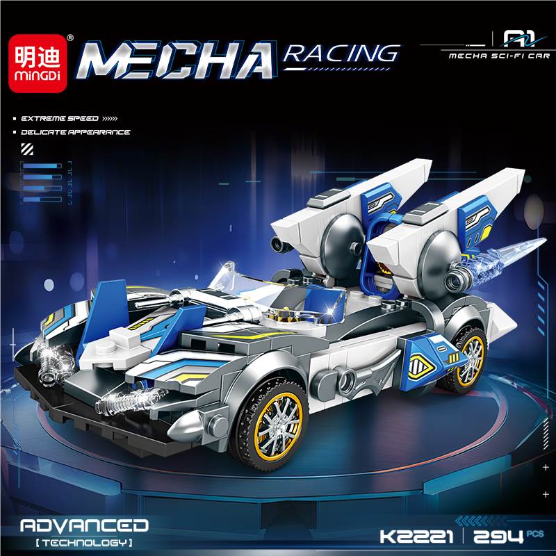 Конструктор гоночная машина Mindy K2221, 294 детали, совместим с Lego