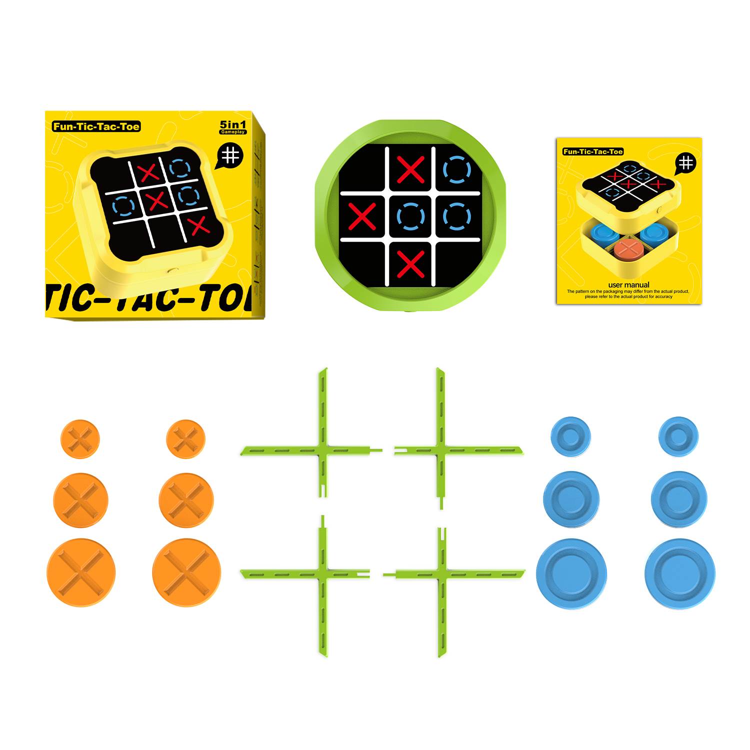 Электронная игра Tic Tac Toe 5 в 1 для детей и подростков
