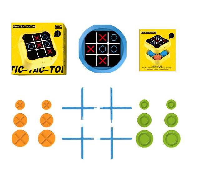 Электронная игра Tic Tac Toe 5 в 1 для детей и подростков