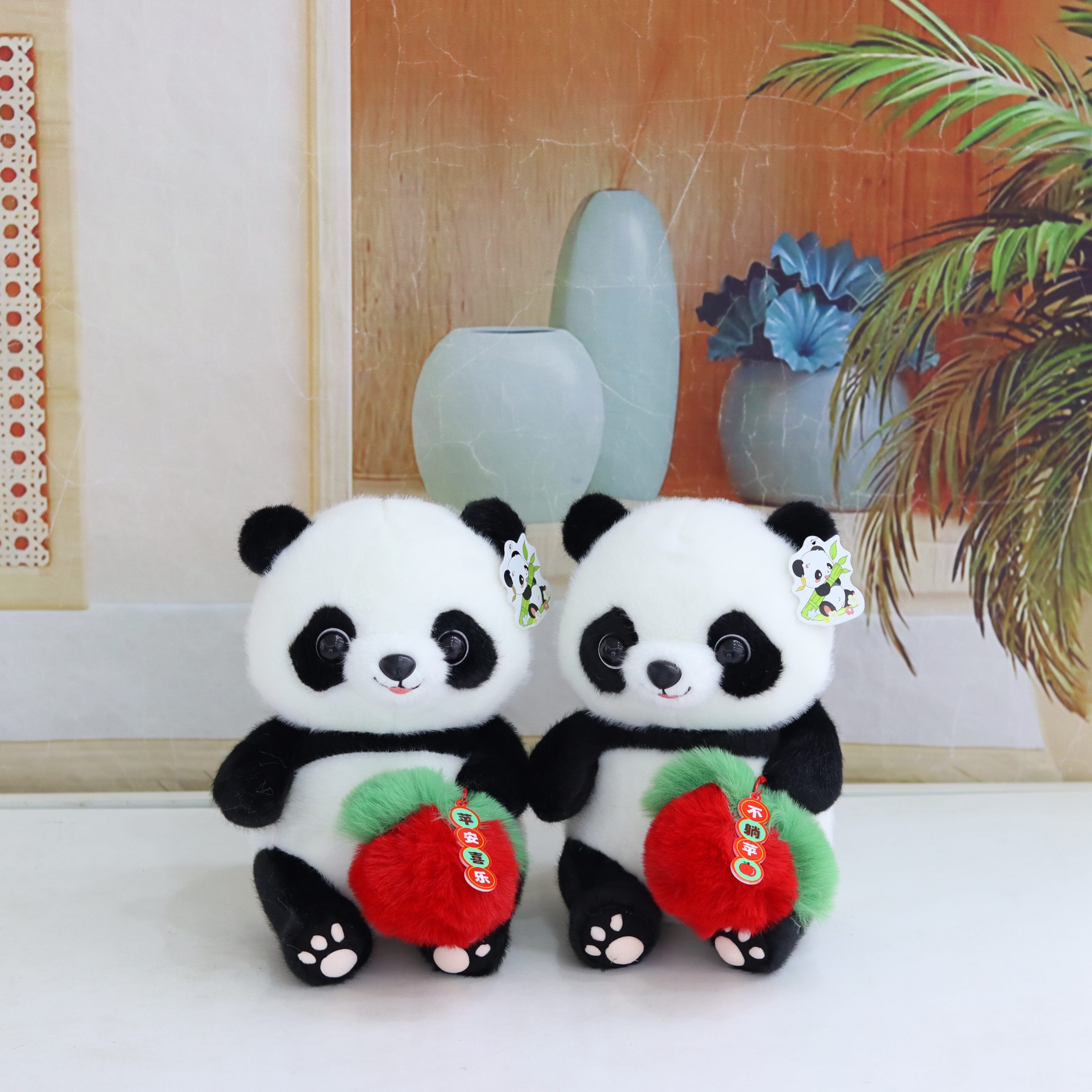 Мягкая игрушка Панда "Ping An Happy"