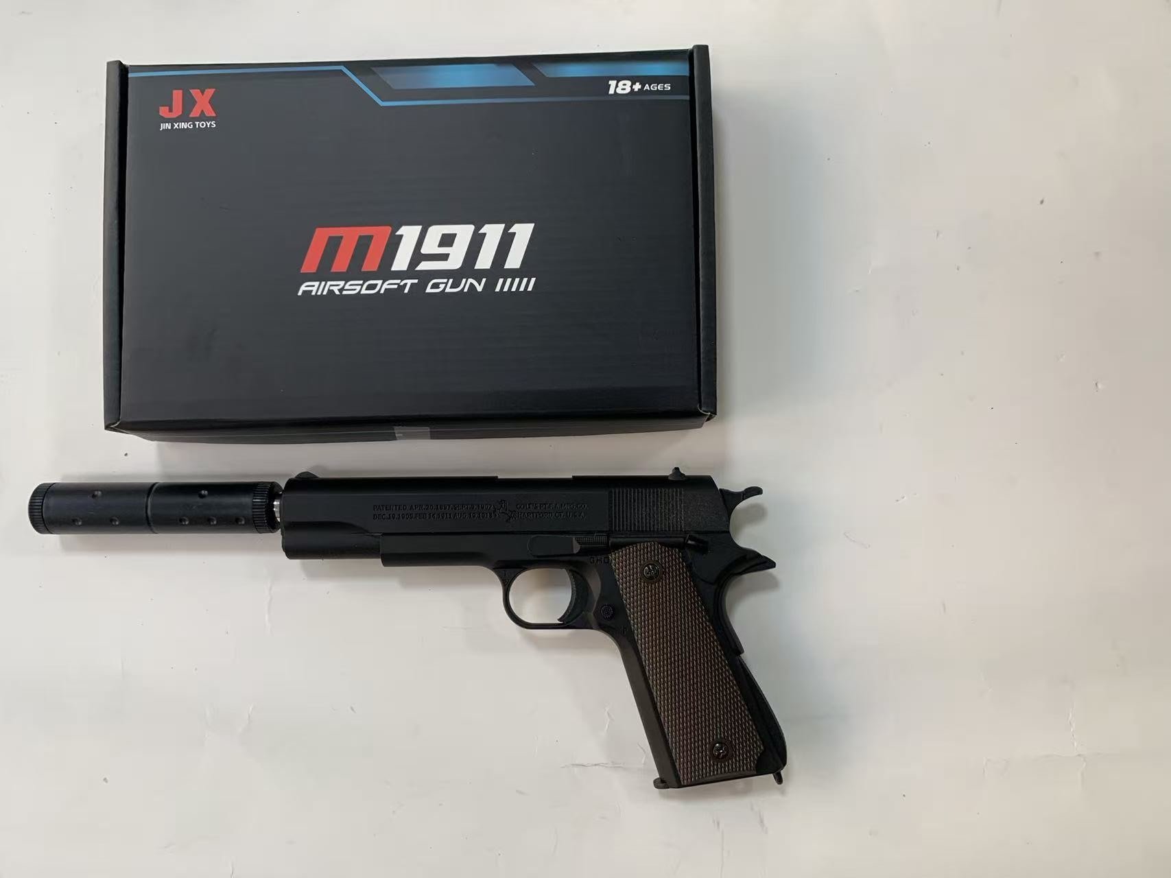 Металлический игрушечный пистолет Alloy Gun, оптом