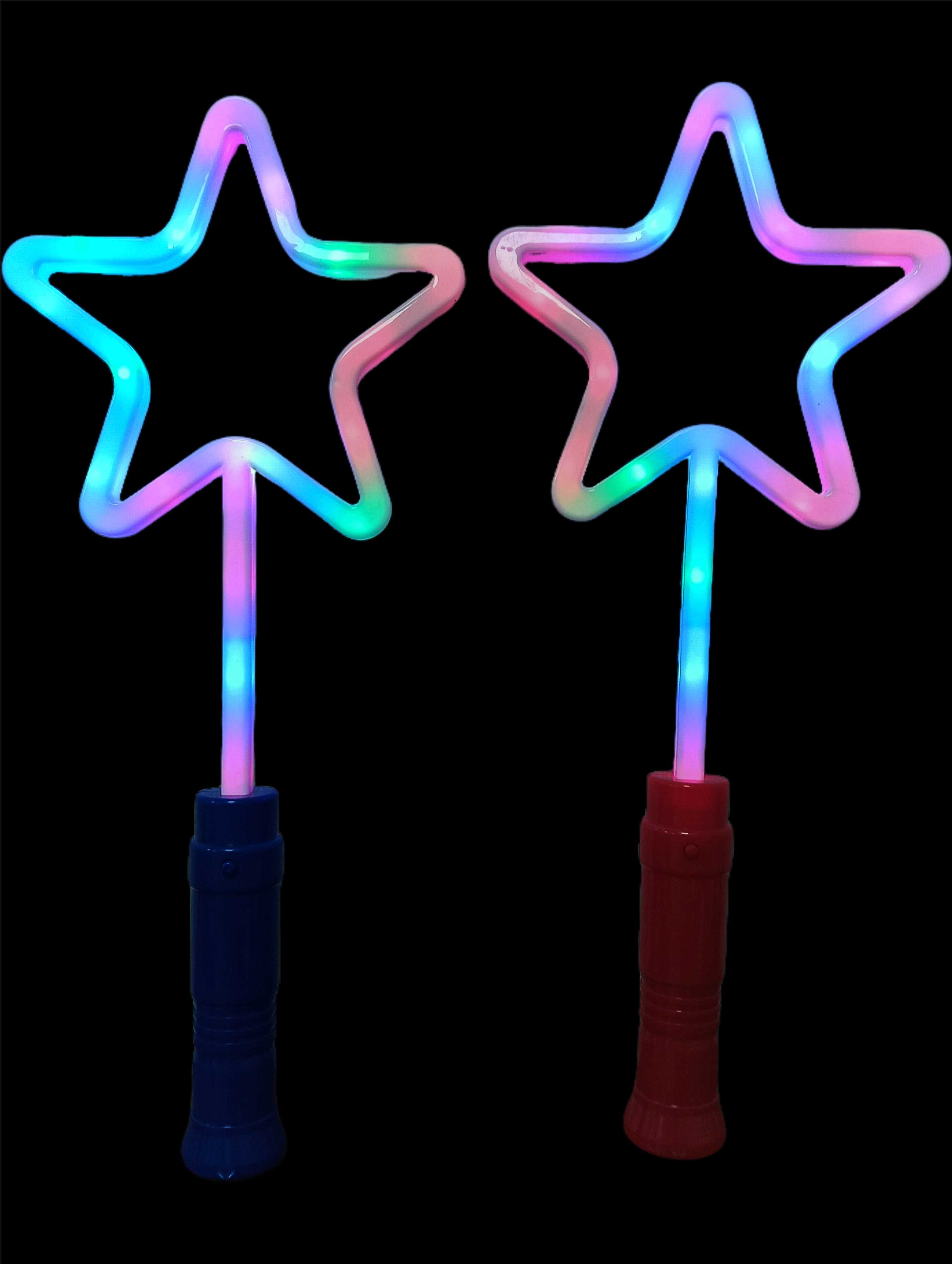 Светящаяся палочка пятиконечная звезда 18 LED