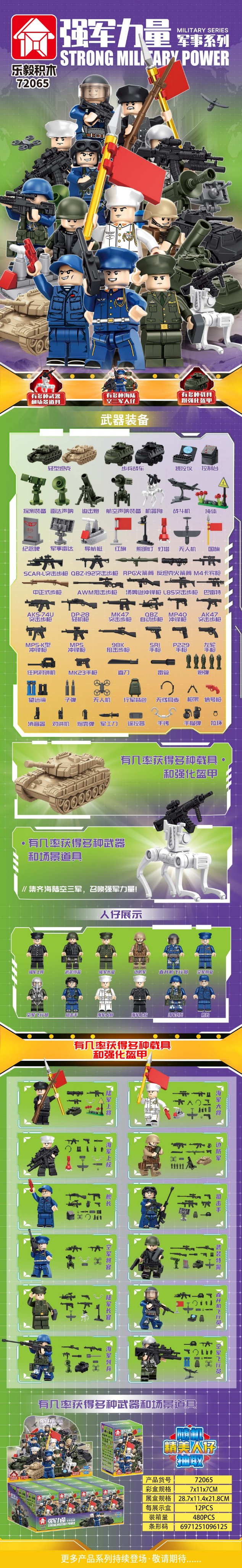 Конструктор Le Yi Strong Army Force, март