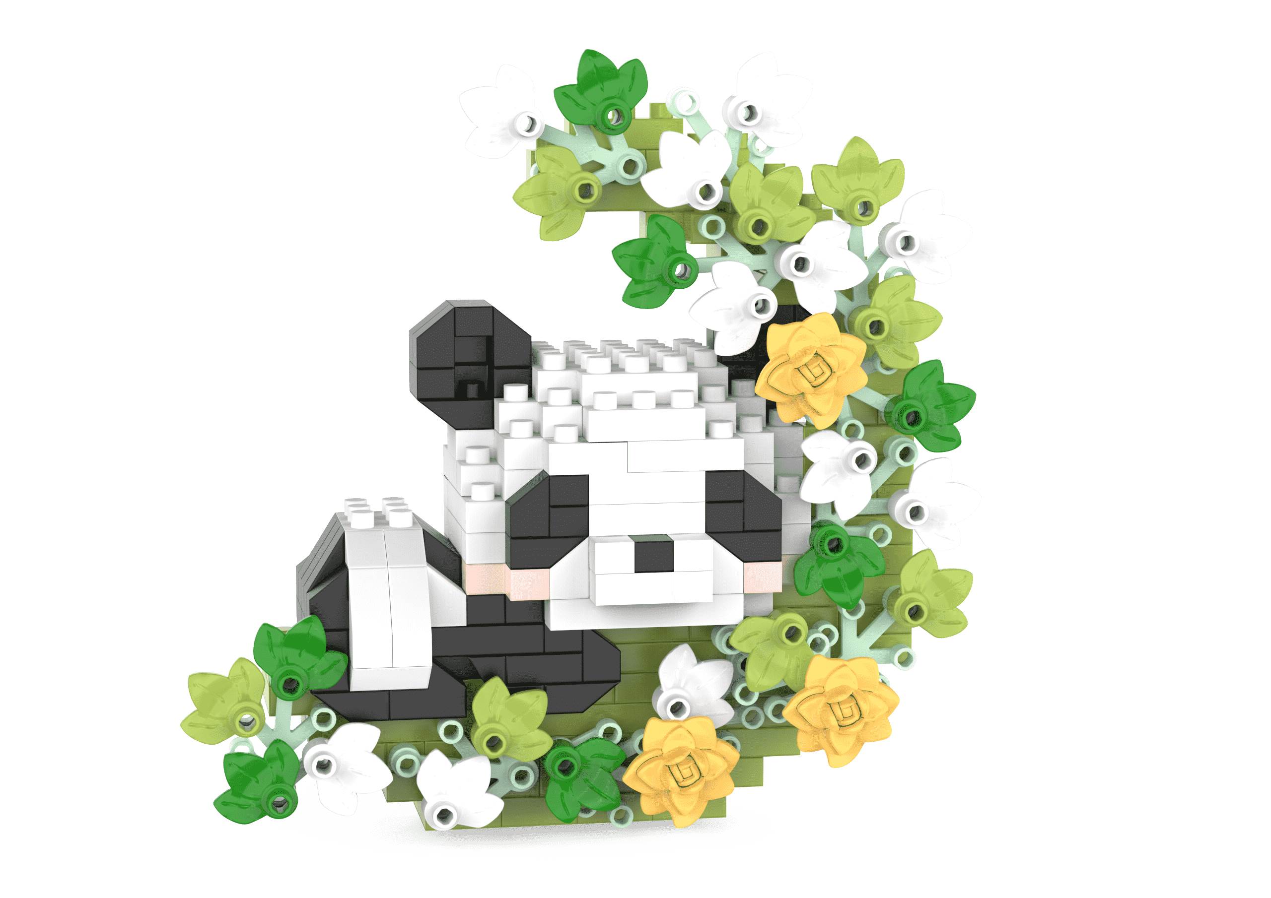 Конструктор Moon Panda Building Blocks, 268 деталей