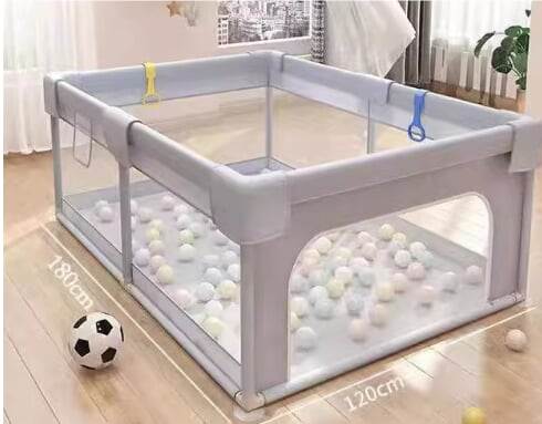 Детский игровой манеж-ограждение, цветная коробка