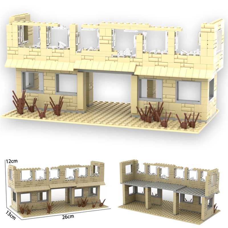 MOC Военная Башня-Руины, Конструктор