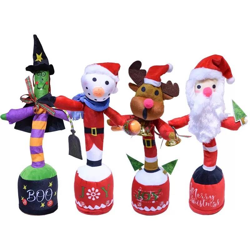 Танцующий кактус Christmas: поет, говорит, записывает