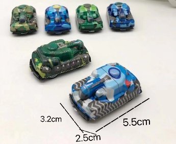 Игрушечные танки PVC, заводные