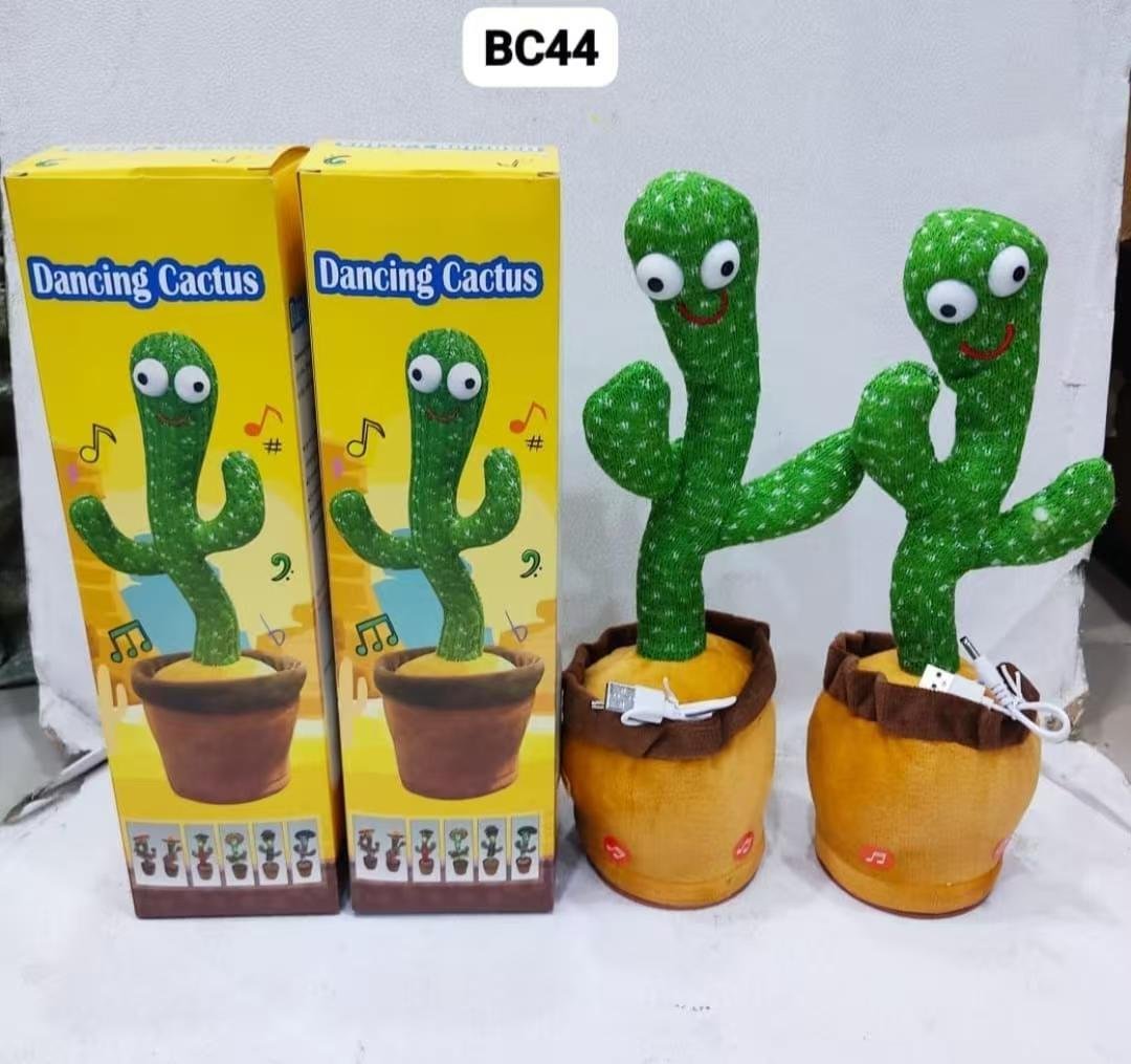 Танцующий кактус, плюшевая игрушка, USB зарядка