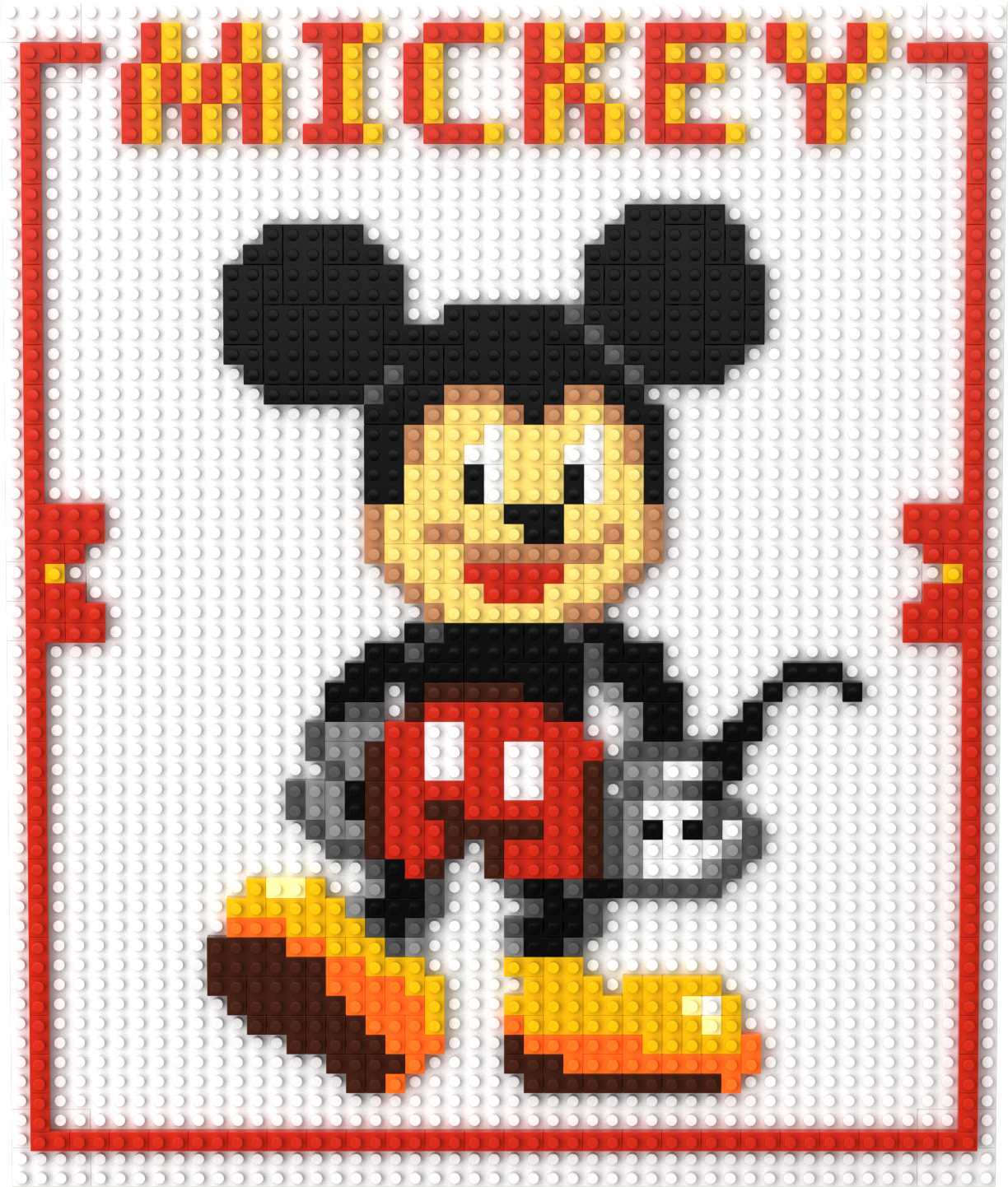 Конструктор Mickey 450 деталей