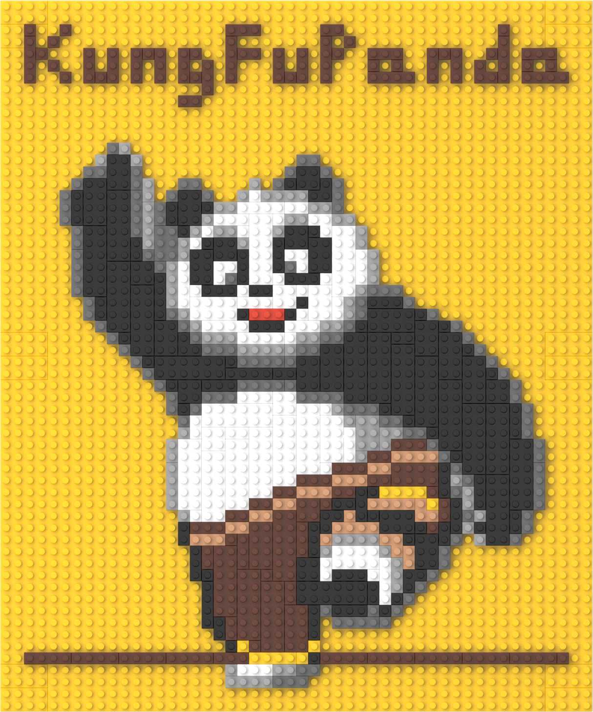 Конструктор Kung Fu Panda, 408 деталей