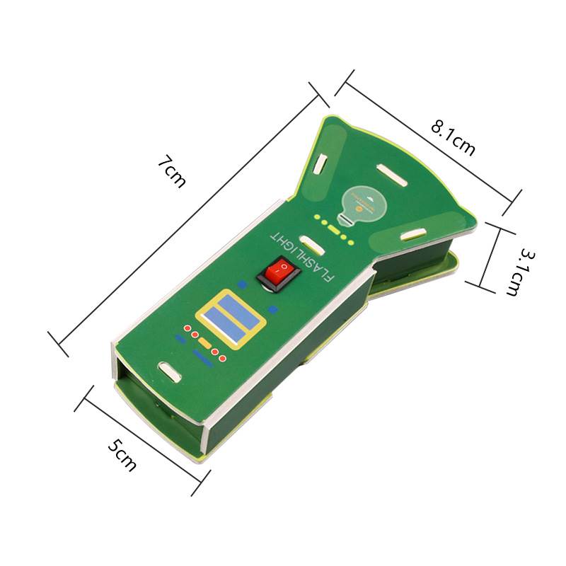 Детский фонарик-конструктор из KT-board