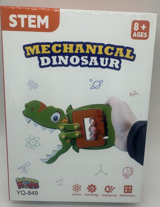 Механический динозавр из KT-картона