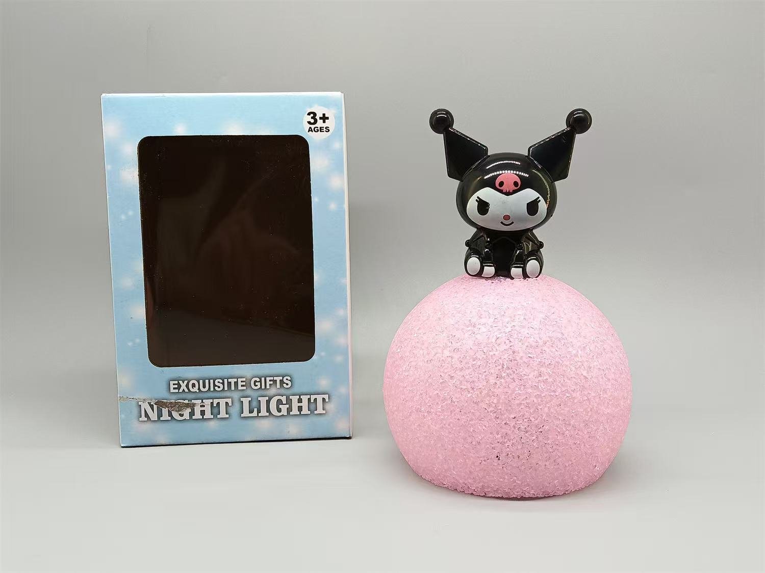 Ночник Kuromi Луна и звезды, мультяшный светильник