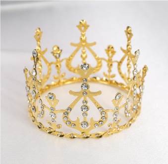 Корона из сплава "Alloy Crown" для праздников и вечеринок