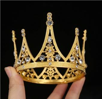 Корона детская металлическая "Alloy Crown"