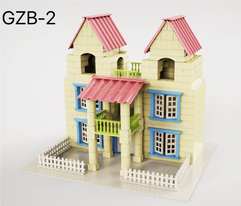 Конструктор Вилла DIY, 456 деталей