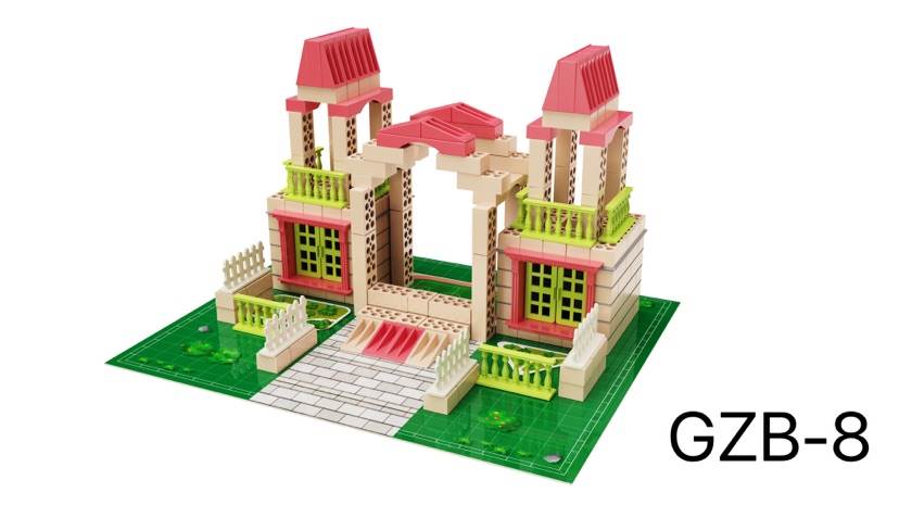 Конструктор каменщика Building genius DIY 228 деталей