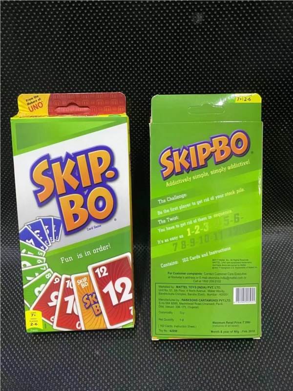SkipboUNO: карточная игра-пасьянс