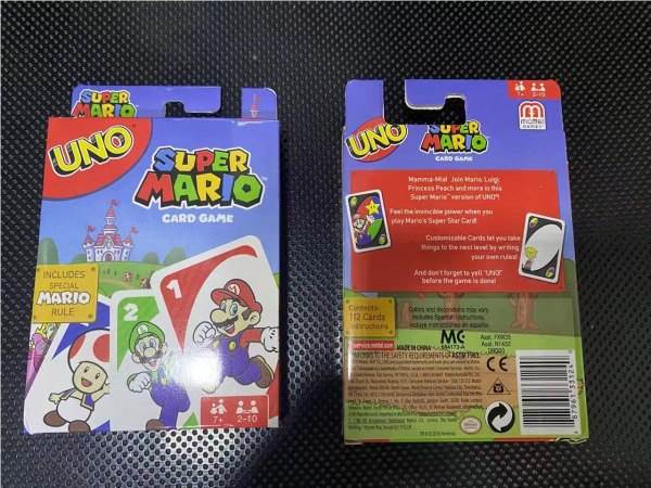 UNO Super Mario: карточная игра для всей семьи