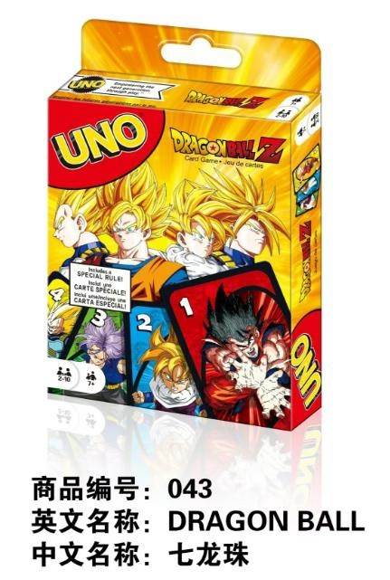 UNO Dragon Ball Z: Настольная игра для фанатов аниме