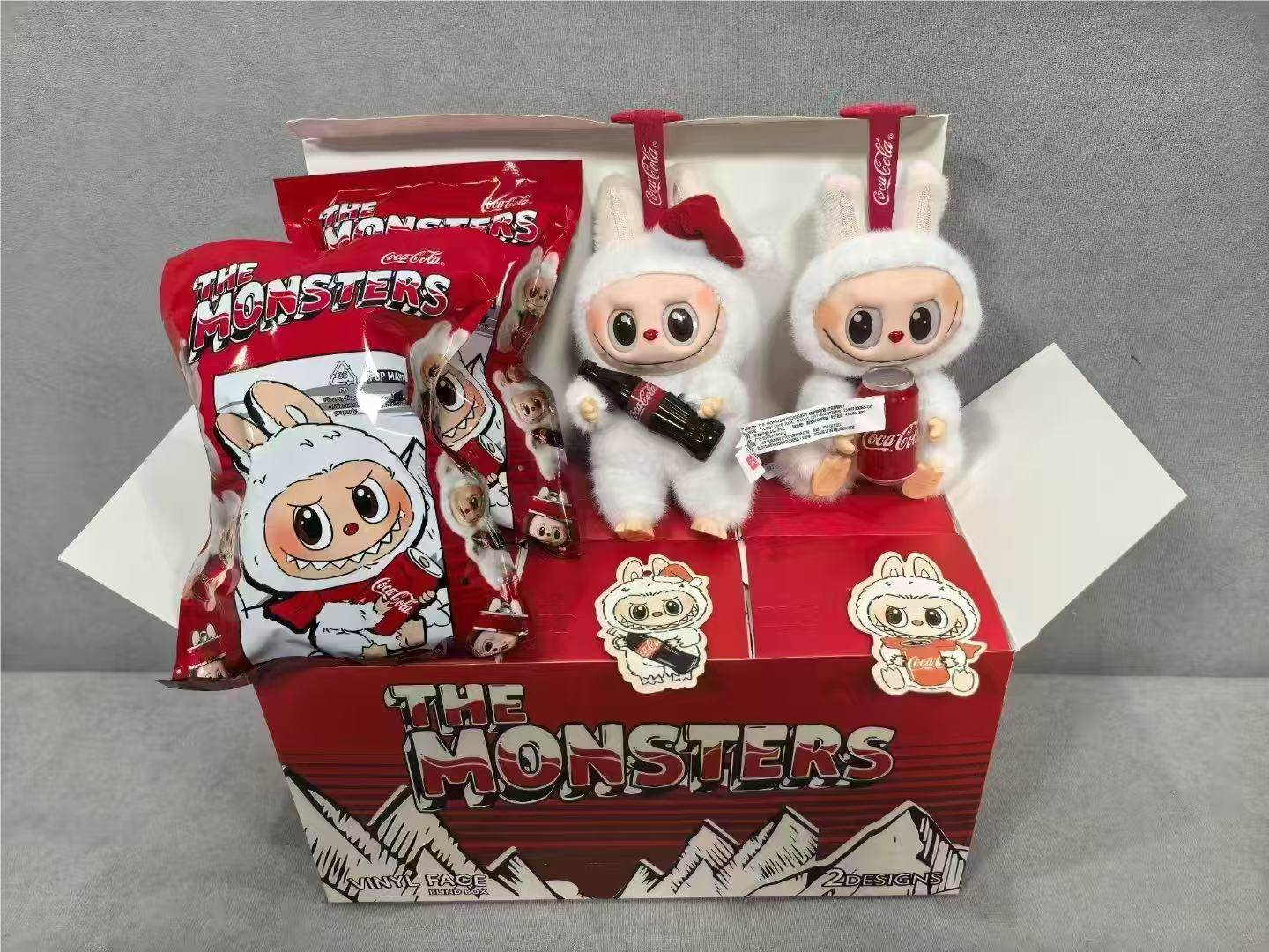 Мягкая игрушка Coke Rab Doll 可乐款拉布布公仔