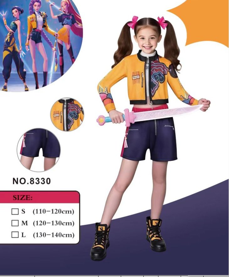 Костюм KPOP Sorceress Hunter Rumi Clothes