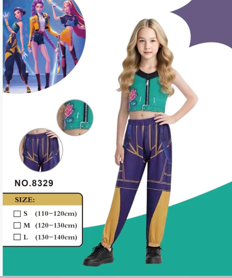 Костюм KPOP Witch Hunter Zoe для кукол