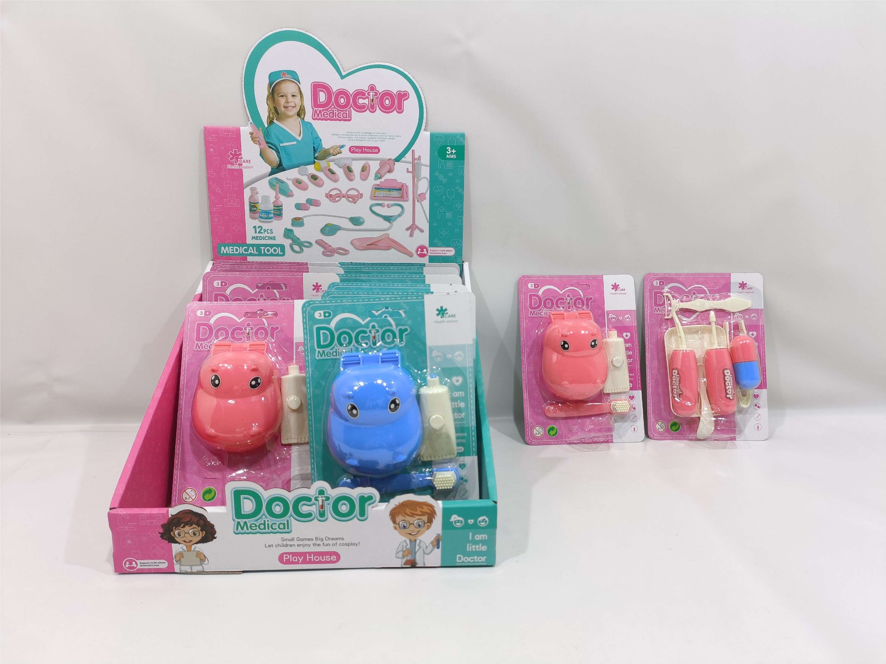 Игровой набор доктора в коробке