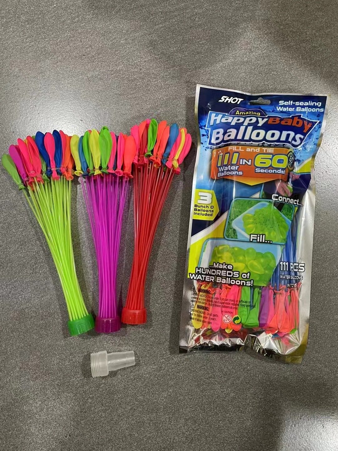 Водяные бомбочки Magic Water Balloon 111 шт.